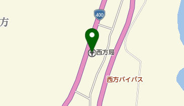 西方郵便局の地図画像