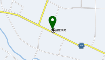 幾世橋郵便局の地図画像