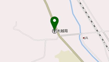 大越郵便局の地図画像