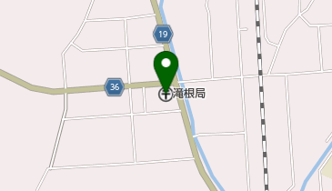 滝根郵便局の地図画像