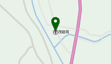 茂庭郵便局の地図画像