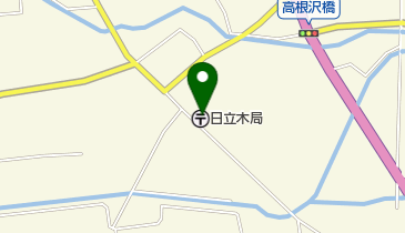 日立木郵便局の地図画像