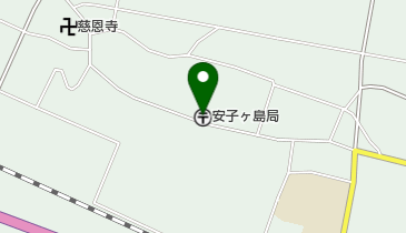 安子ヶ島郵便局の地図画像