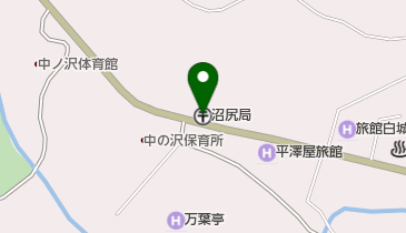 沼尻郵便局の地図画像