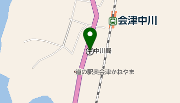 中川郵便局の地図画像