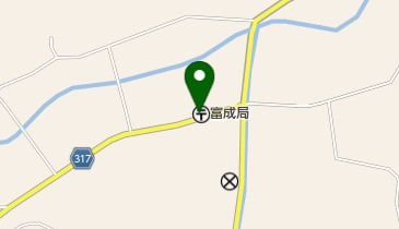 富成郵便局の地図画像
