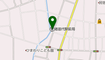 猪苗代駅前郵便局の地図画像