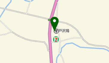 戸沢郵便局の地図画像