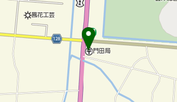 門田郵便局の地図画像