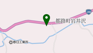 岩井沢郵便局の地図画像