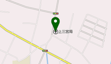 上三宮郵便局の地図画像