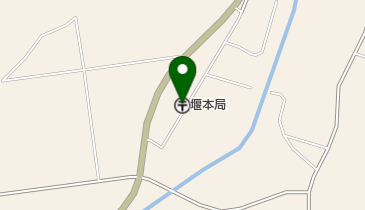 堰本郵便局の地図画像