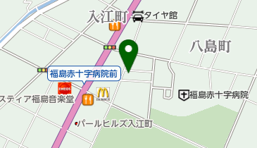福島八島町郵便局の地図画像