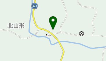 山橋簡易郵便局の地図画像