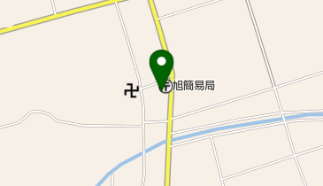 旭簡易郵便局の地図画像