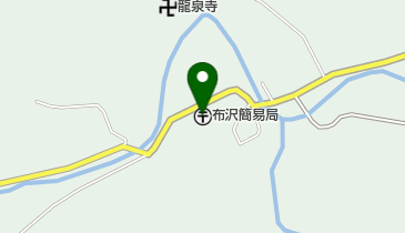 布沢簡易郵便局の地図画像