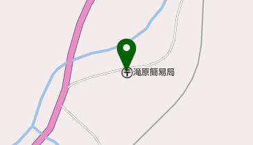 滝原簡易郵便局の地図画像