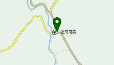 矢造簡易郵便局の地図画像