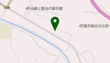 大迫郵便局の地図画像