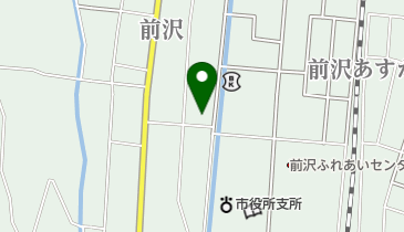 前沢郵便局の地図画像