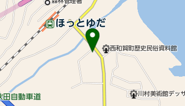 川尻郵便局の地図画像