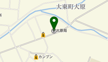 大原郵便局の地図画像