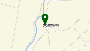 達曾部郵便局の地図画像