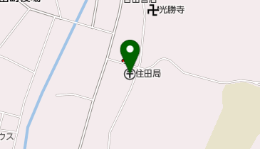 住田郵便局の地図画像