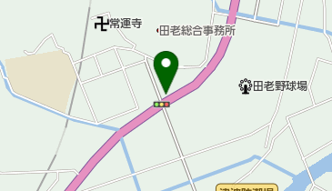 田老郵便局の地図画像