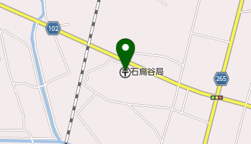 石鳥谷郵便局の地図画像