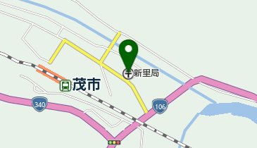 新里郵便局の地図画像