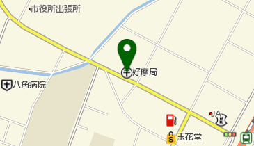 好摩郵便局の地図画像