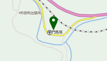門馬郵便局の地図画像