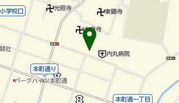 盛岡本町郵便局の地図画像