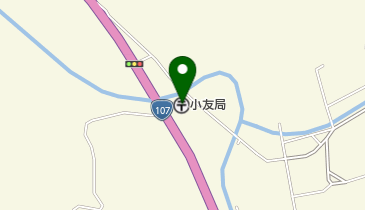 小友郵便局の地図画像