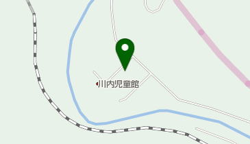 陸中川内郵便局の地図画像
