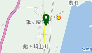 鍬ヶ崎郵便局の地図画像