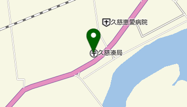 久慈湊郵便局の地図画像