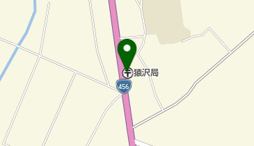 猿沢郵便局の地図画像