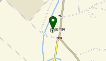 興田郵便局の地図画像
