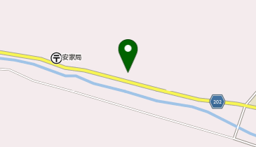 安家郵便局の地図画像