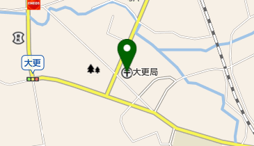 大更郵便局の地図画像