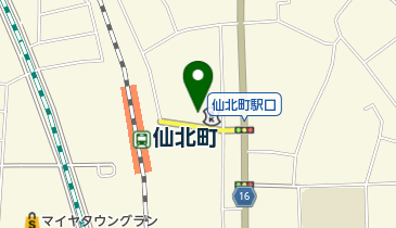 盛岡仙北町郵便局の地図画像