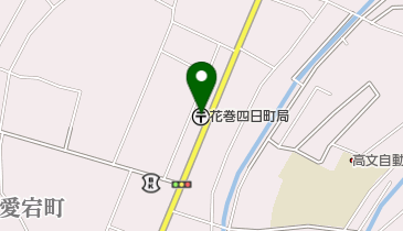 花巻四日町郵便局の地図画像