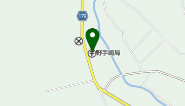 野手崎郵便局の地図画像