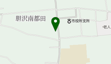胆沢郵便局の地図画像
