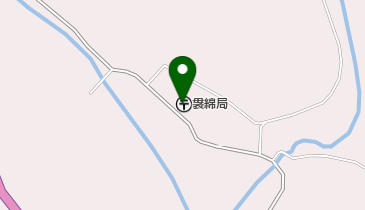 袰綿郵便局の地図画像