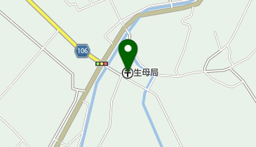 生母郵便局の地図画像