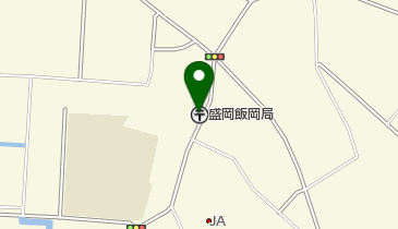 盛岡飯岡郵便局の地図画像