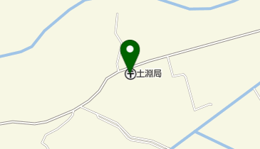 土淵郵便局の地図画像